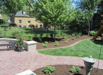 Custom design, hardscaping, and planting
