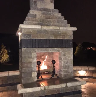 Outdoor Fireplace