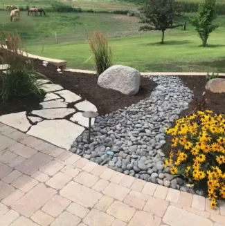 Custom design, hardscaping, and planting