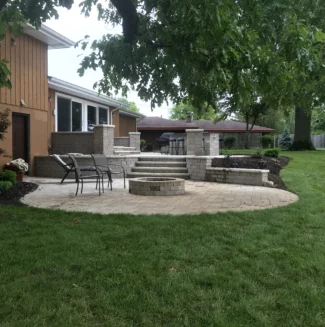 Flagstone planters